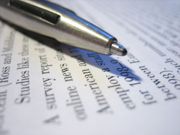 Signature d’un contrat
